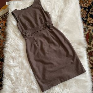 Calvin Klein Sheath Belted Dress Size 0